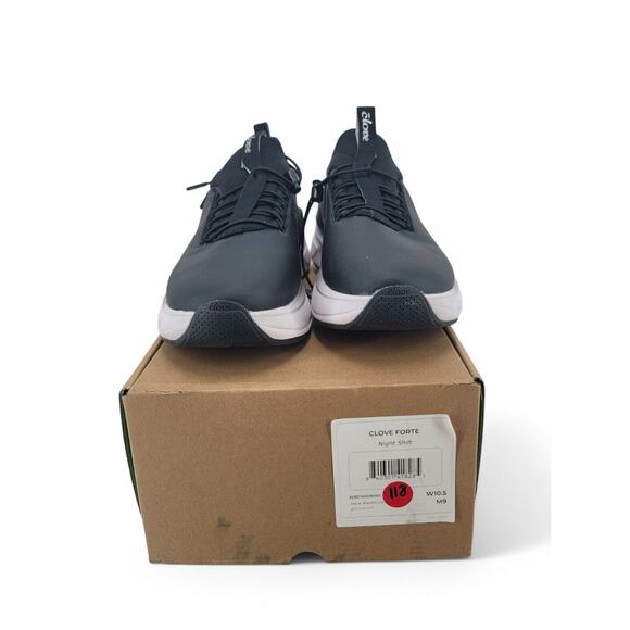 Clove Forte Night Shift Sneaker Mens 9 Womens 10.5 Black Nursing Slip Resistant - Picture 6 of 7